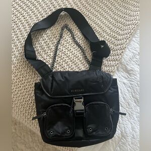 Mz Wallace black medium apex crossbody